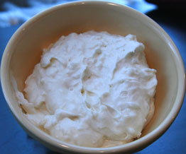 Coconut frosting
